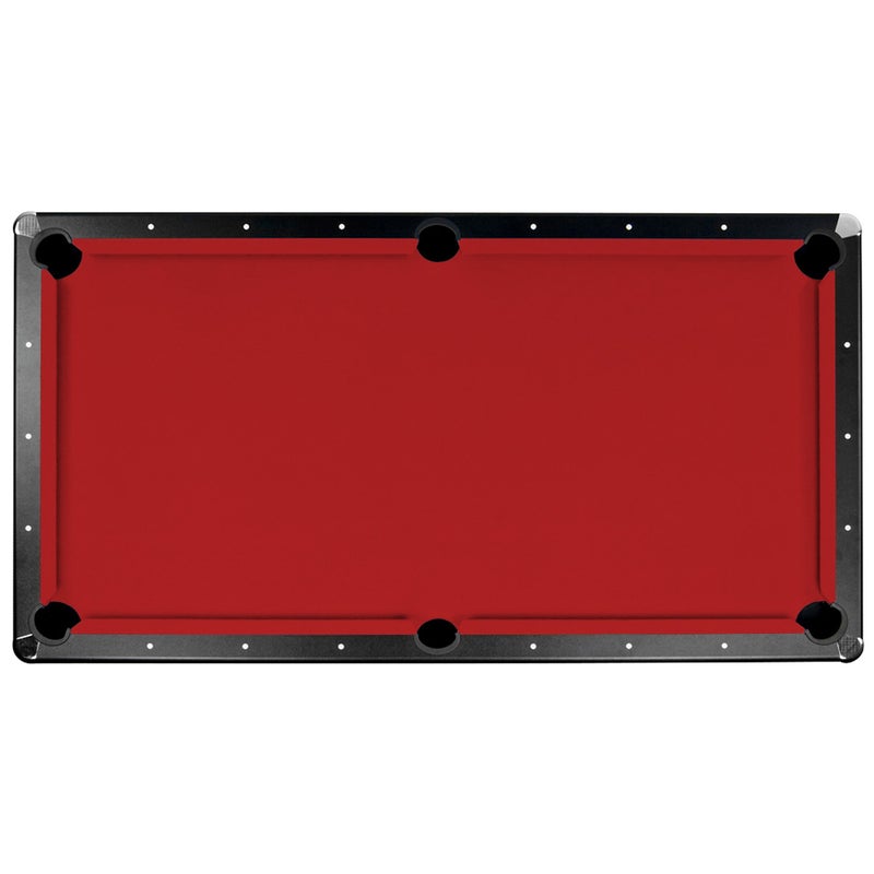 Championship Saturn II Billiards Cloth Pool Table Felt , Red, 8-Feet - Image 1